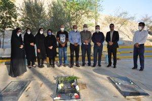 انجمن های مردم نهاد مسجدسلیمان به مقام شامخ خبرنگار شهید اکبر قاسمی پور ادای احترام کردند