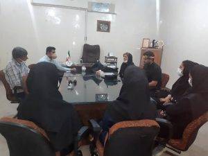 جلسه هم اندیشی معاون اداره ورزش و جوانان با هیئت بسکتبال شهرستان مسجدسلیمان برگزار شد