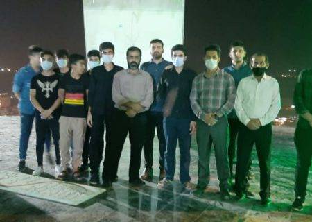 مراسم غبار روبی گلزار شهدای گمنام به مناسبت هفته دفاع مقدس در شهرستان مسجدسلیمان برگزار شد.