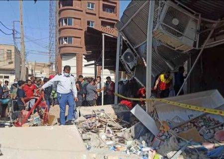 انفجار گاز در بازار عامری اهواز/چند نفر مجروح شدند