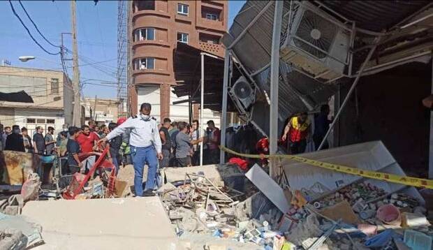 انفجار گاز در بازار عامری اهواز/چند نفر مجروح شدند