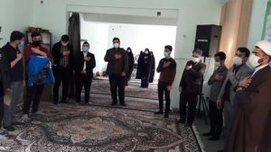 مراسم ایام فاطمیه (س) وسالگرد شهادت حاج قاسم سلیمانی
