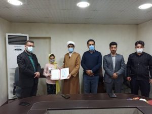آیین تجلیل از بازیگران و عوامل اجرایی تعزیه شهادت حضرت فاطمه زهرا(س) برگزار شد.