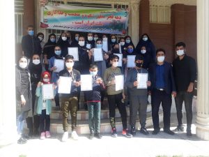 اهدا احکام ومدال قهرمانی مسابقات کاتای اسپوکس شمشیرزنی دفاعی مسجدسلیمان
