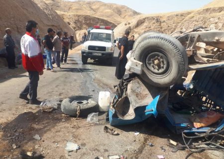 واژگونی خودرو در مسجدسلیمان پنج کشته بر جای گذاشت+همراه باتصاویر