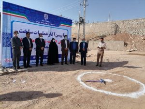کلنگ احداث مدرسه ۴ کلاسه در شهرک امام رضا(ع) این شهرستان بر زمین زده شد