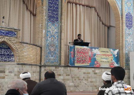مطالبات مسئول دفتر بسیج دانشجویی مسجدسلیمان از تریبون نماز جمعه ١٩ آذر ۱۴۰۰ مطرح شد
