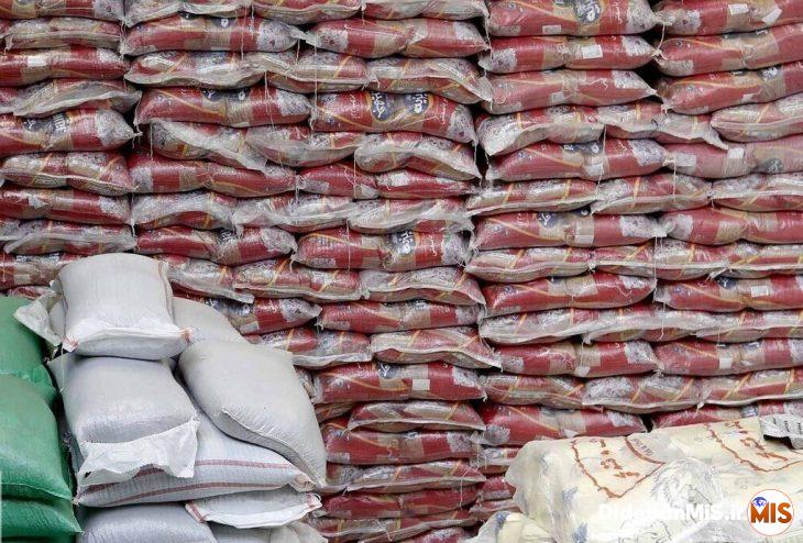 توزیع برنج دولتی طرح تنظیم بازار در شهرستان مسجدسلیمان