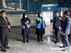 بازدید دادستان مسجدسلیمان از کشتارگاه، جاده کمربندی و بازار نمره۱ + تصاویر