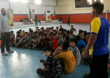 تحقق وعده میزبانی هیات ورزش های همگانی خوزستان از اردو های ورزشی کودکان منطقه کم برخوردار گلدشت 