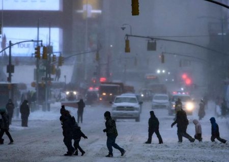 اعلام وضعیت اضطراری در نیویورک به دلیل طوفان شدید زمستانی