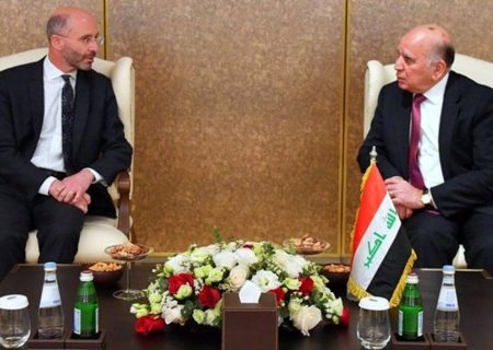 رایزنی وزیر خارجه عراق و نماینده ویژه آمریکا در امور ایران