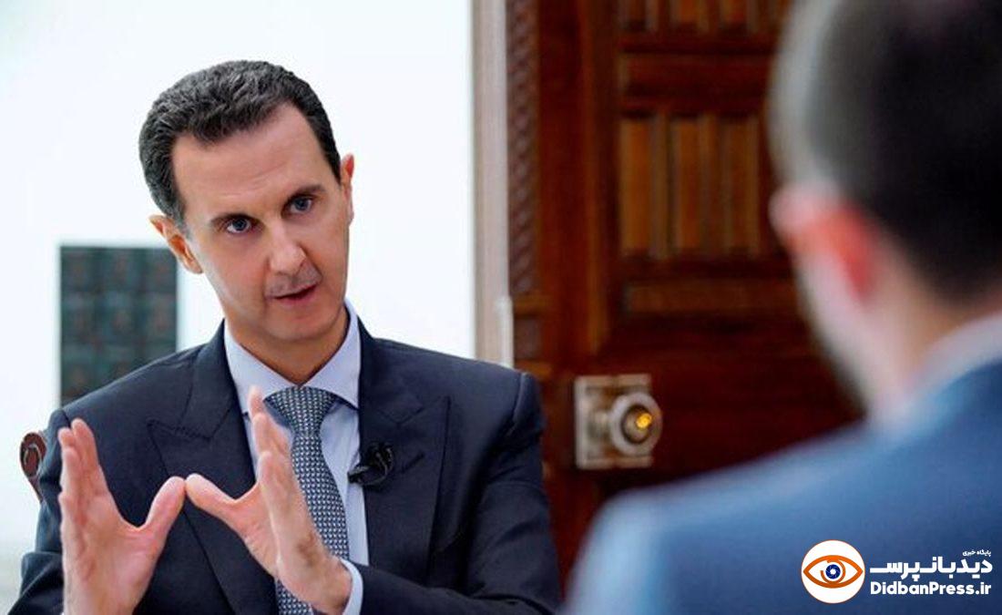 بشار اسد: توافق ایران و عربستان بازتاب مثبتی بر تمام منطقه خواهد داشت