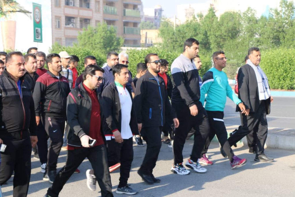 همایش بزرگ پیاده روی خانوادگی در اهواز برگزار شد+تصاویر