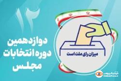 اسامی نهایی داوطلبان انتخابات مجلس شورای اسلامی در حوزه مسجدسلیمان، لالی، هفتکل و اندیکا