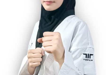 تاریخ‌سازی بانوی تکواندوکار مسجدسلیمانی در لیگ نوجوانان کشور