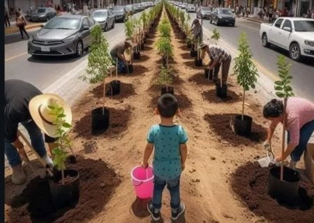کاشت هزاران نهال در اهواز با پویشی خودجوش و مردمی