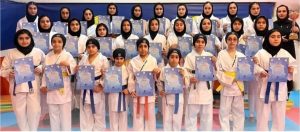 تیم کاراته بانوان مسجدسلیمان، مقام سوم کشوری را کسب کرد