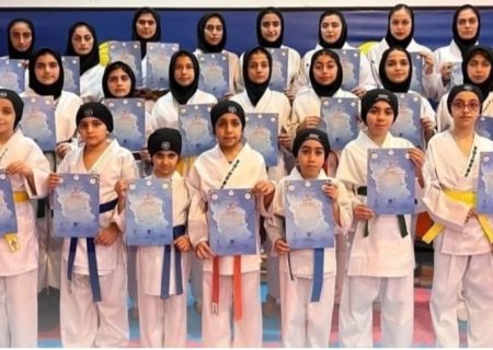 تیم کاراته بانوان مسجدسلیمان، مقام سوم کشوری را کسب کرد