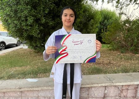 درخشش آدرینا طوفانی در رقابت‌های انتخابی کاراته بانوان خوزستان
